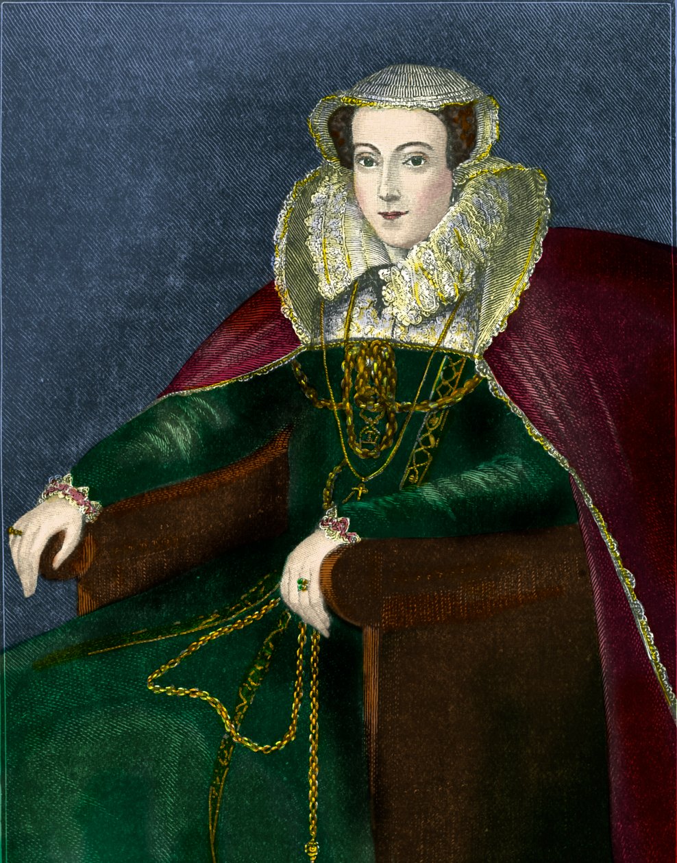 Mary, Queen of Scots, illustration from 