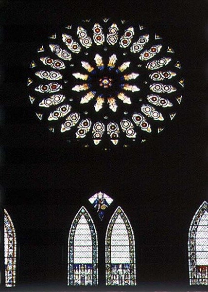 Rose window by School English