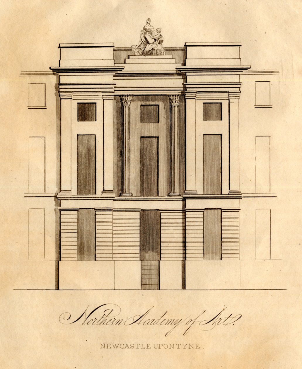 The Northern Academy of Art, Newcastle upon Tyne by School English