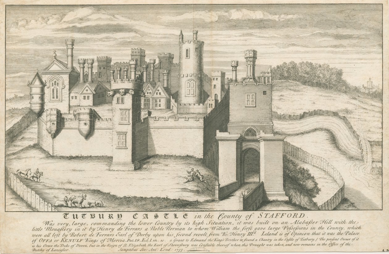 Tutbury Castle by School English