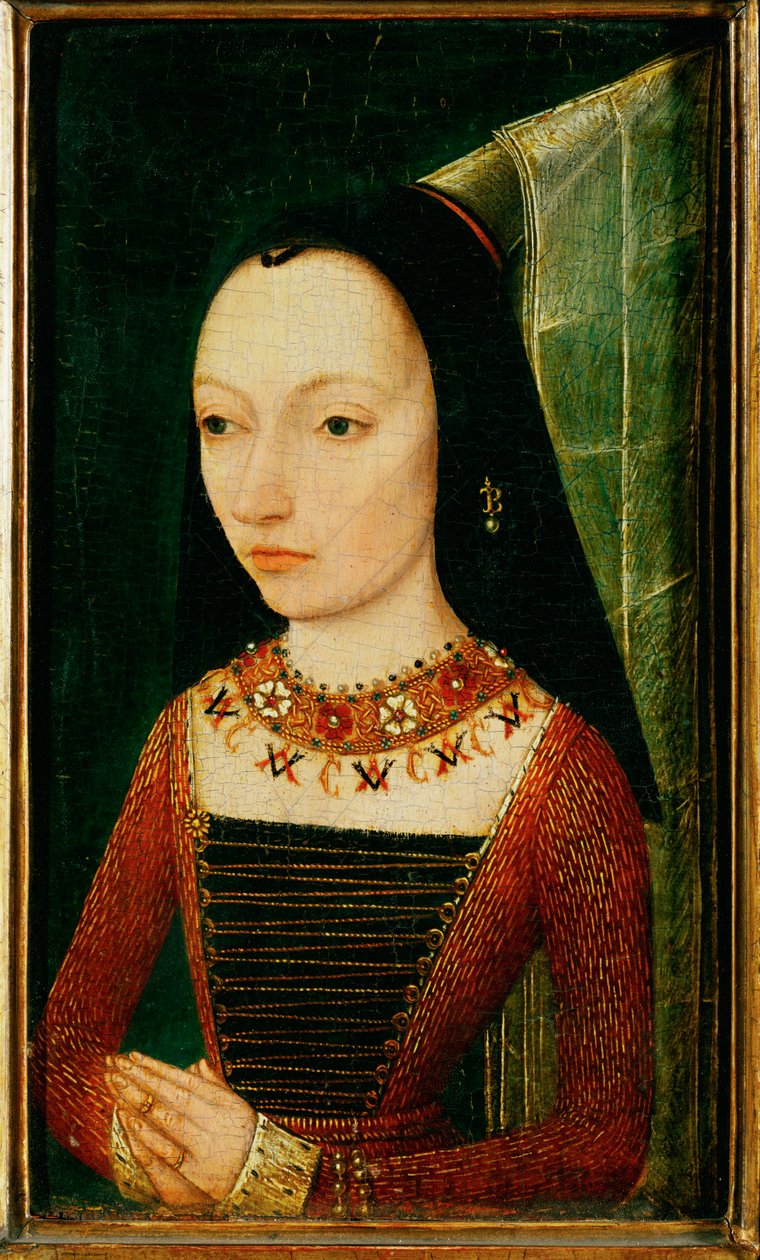 Margaret of York, wife of Charles the Bold by School Flemish
