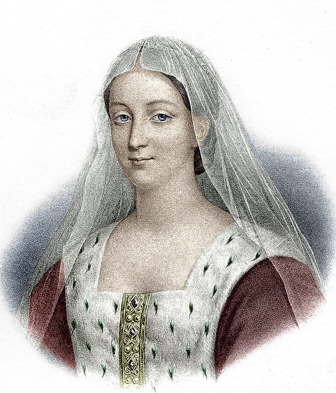 Agnes Sorel, Mistress of French King Charles VII by School French