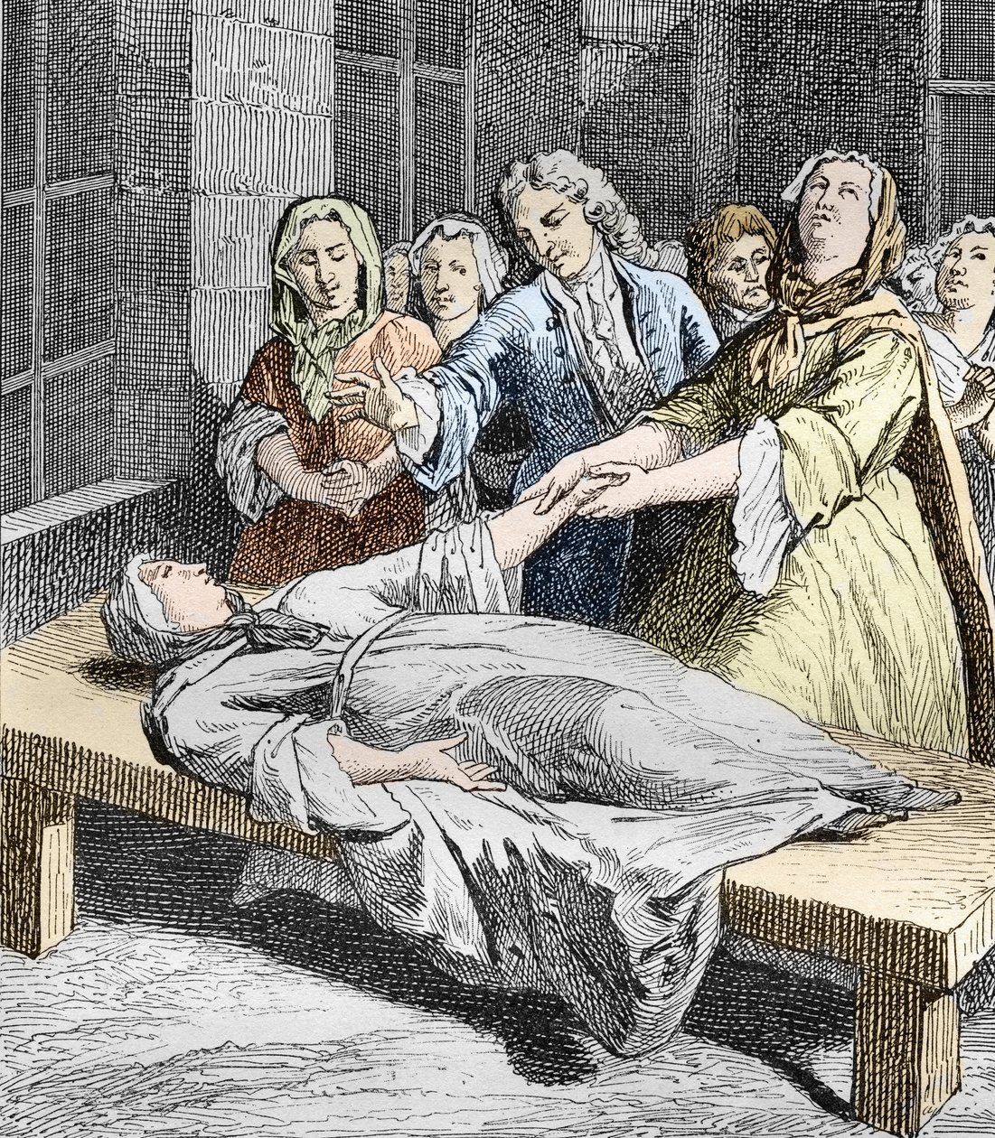 Catherine Bigot Experiencing Jansenist Convulsions, from 