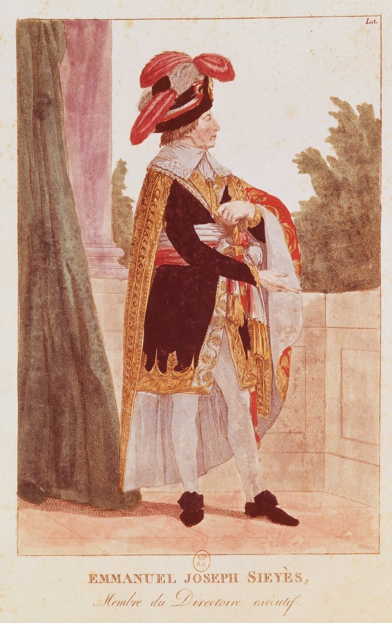 Emmanuel Joseph Sieyes (1748-1836) 18th-19th century by School French