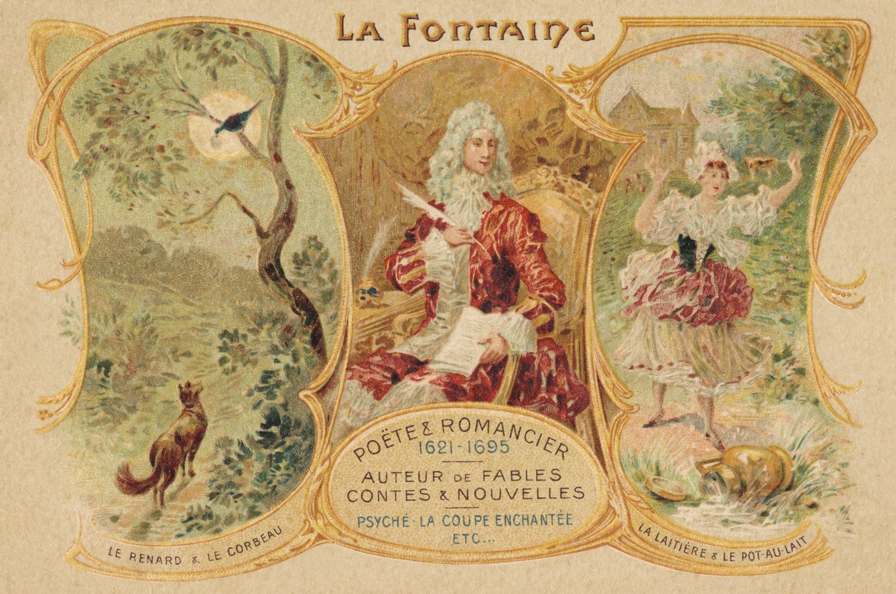 Jean de La Fontaine by School French