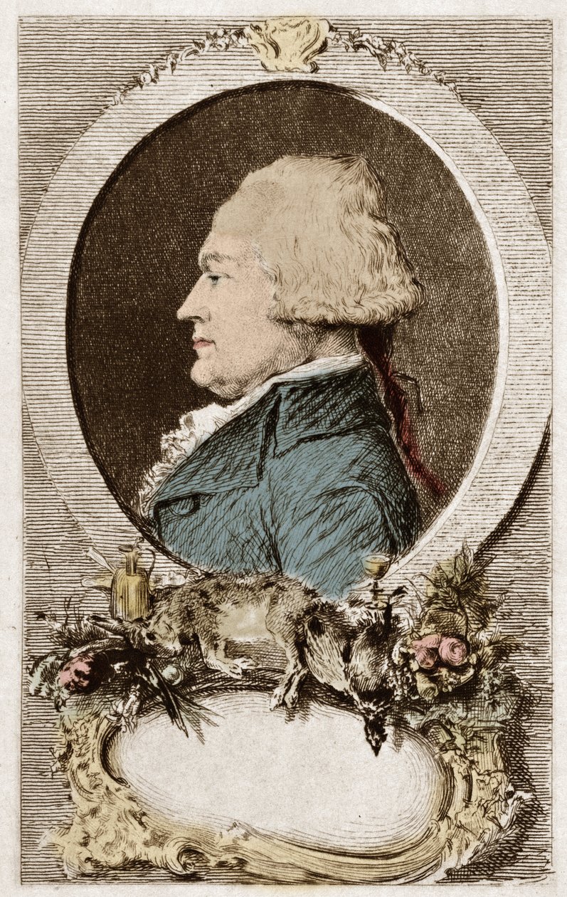 Portrait of Anthelme Brillat-Savarin by School French