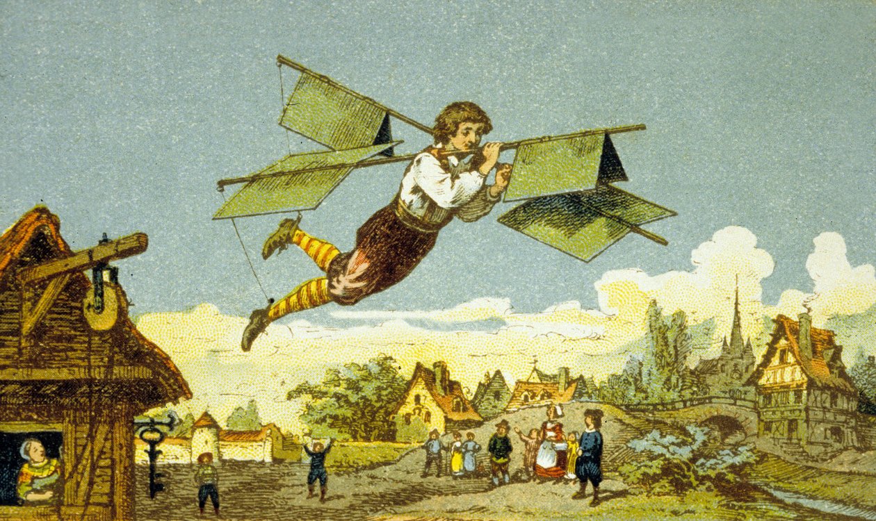 The Flight of Locksmith, Le Besnier by School French