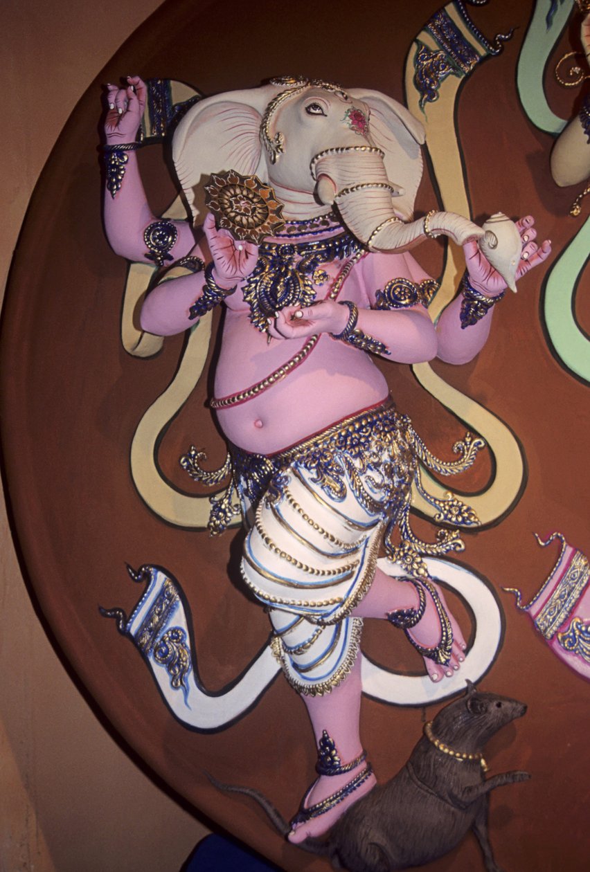 Idol of the Elephant Headed God Ganesh by School Indian