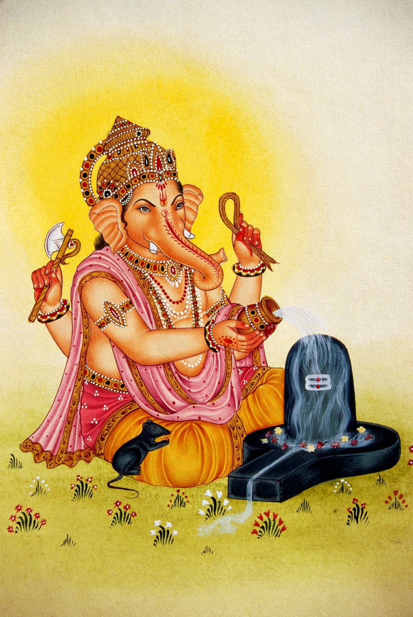 Lord Ganesh Ganpati by School Indian