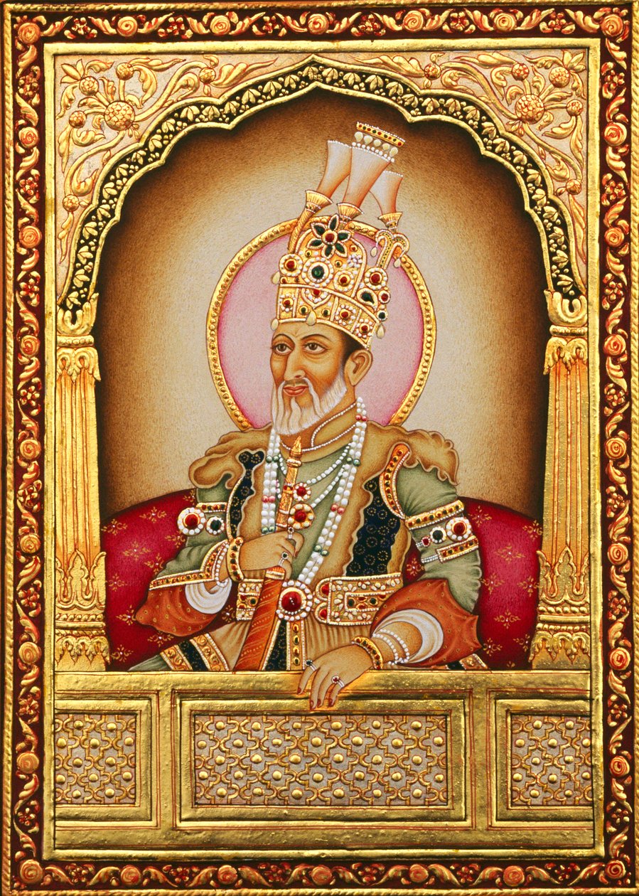 Mughal Emperor Bahadur Shah Zafar by School Indian