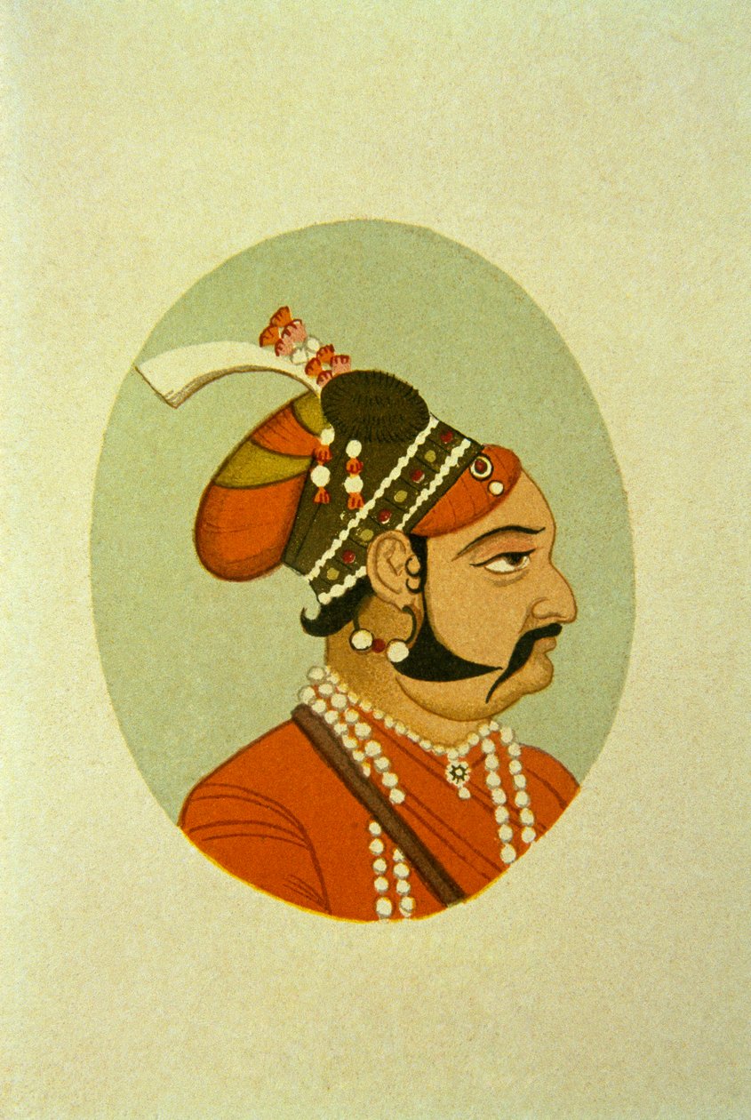 Portrait of Maharaja Jaisalmar Jaswant Singh, India by School Indian