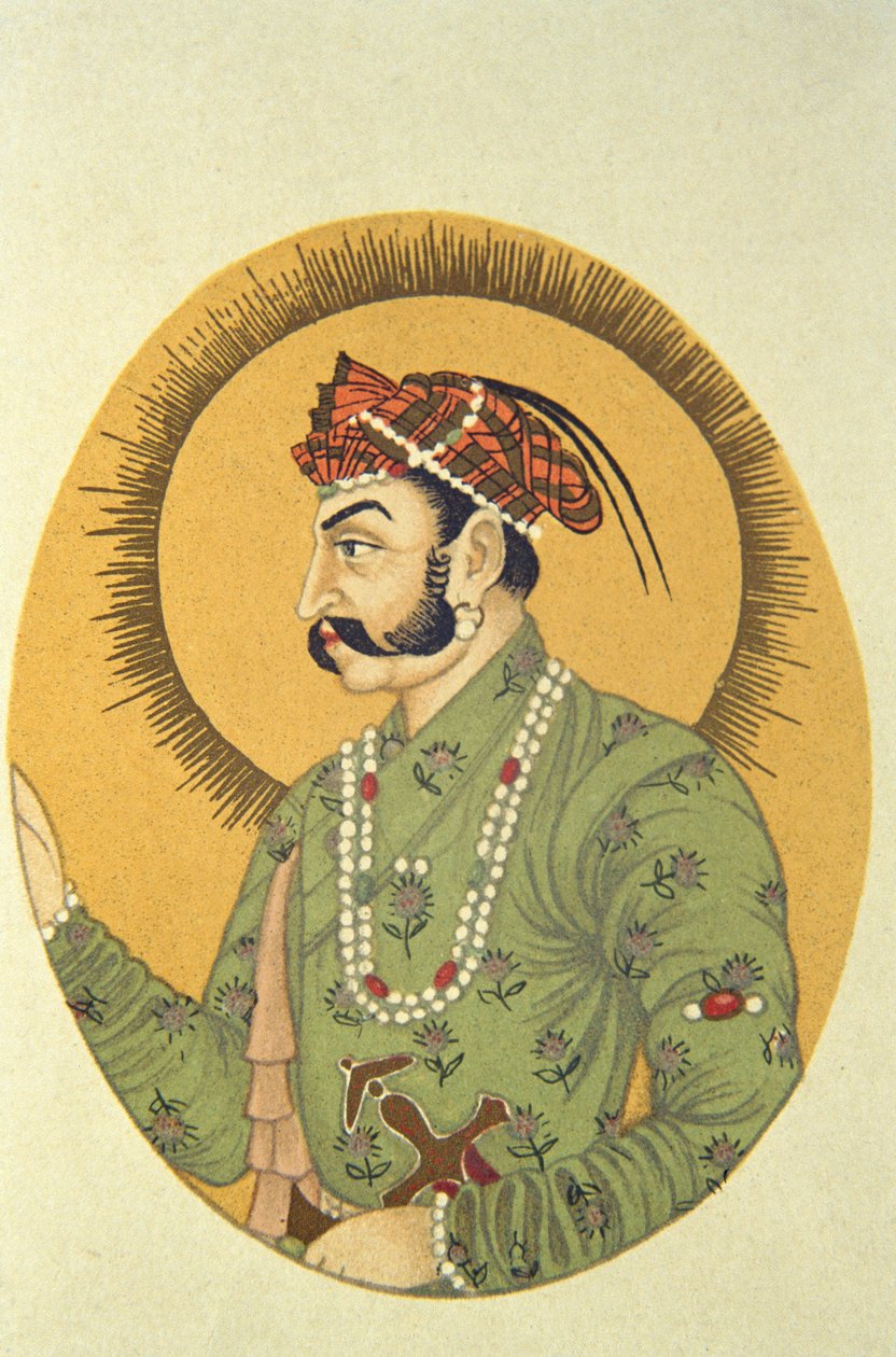Portrait of Mughal Emperor Jahangir, India by School Indian