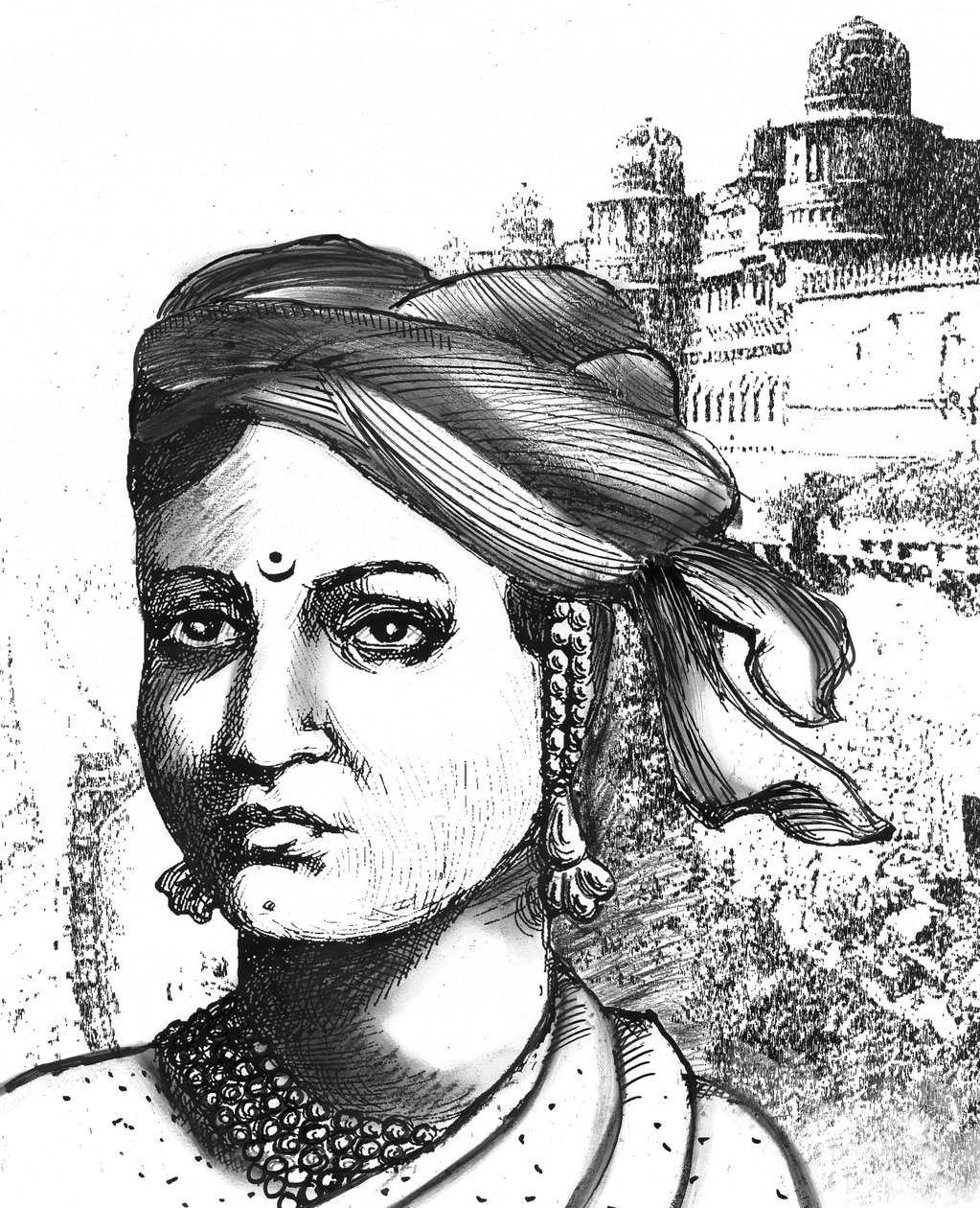 Rani Lakshmibai by School Indian