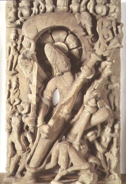 Siva in the form of Andhakari-Gajantakari, Kalachuri dynasty by School Indian