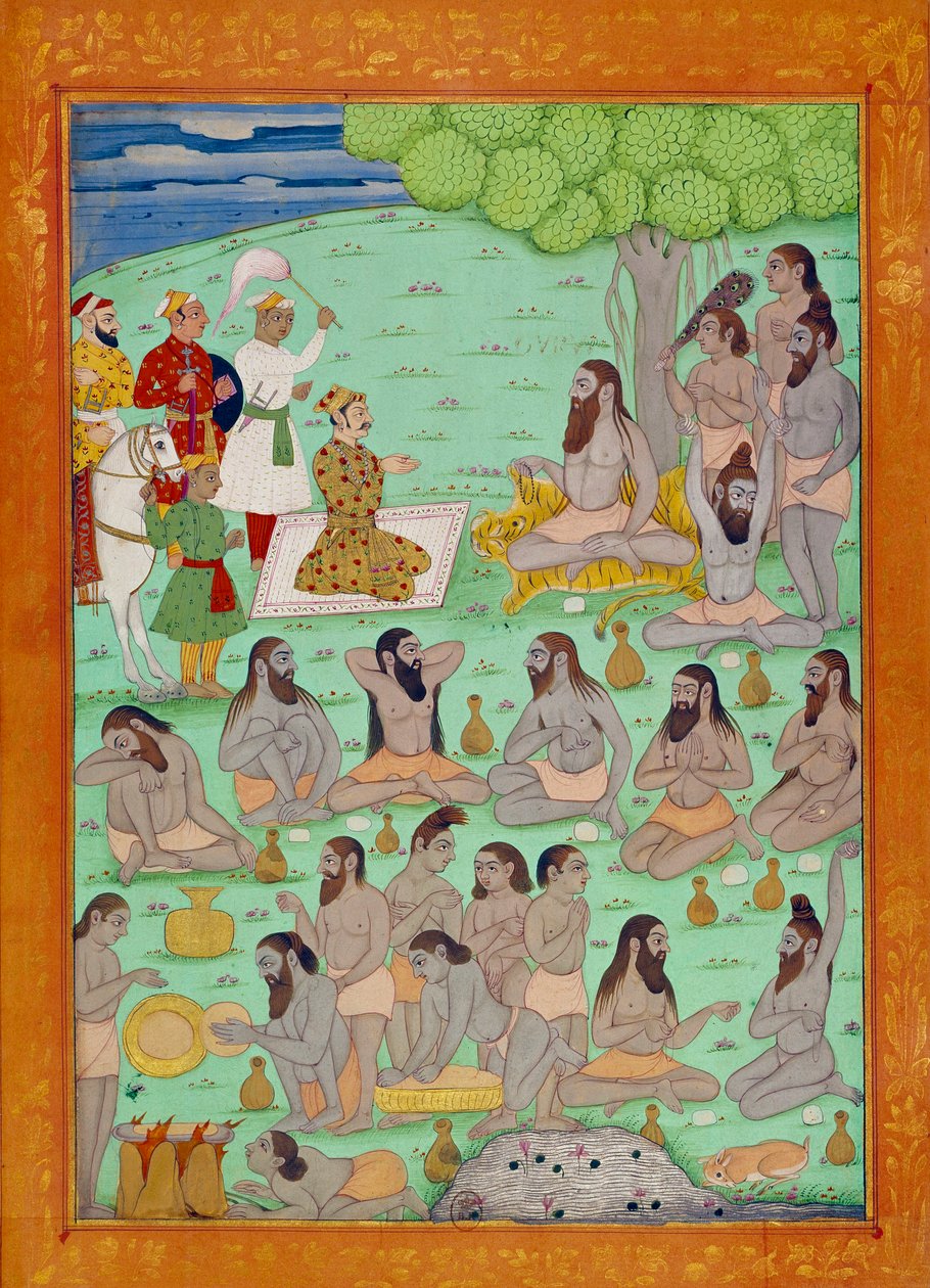 Sovereign and Guru Court of the Shah Alem by School Indian