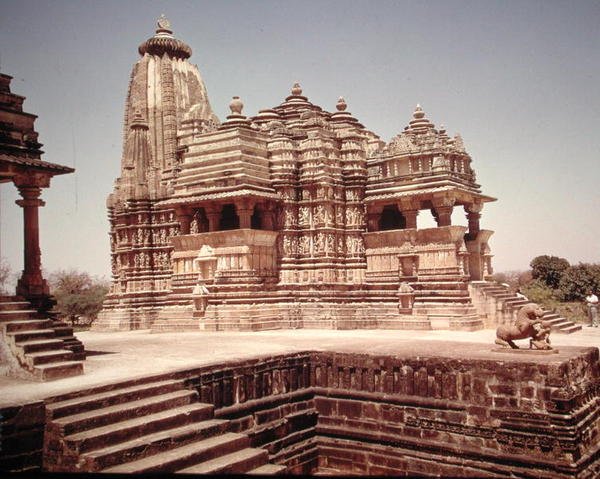 View of the Temple of Devi Jagadamba by School Indian
