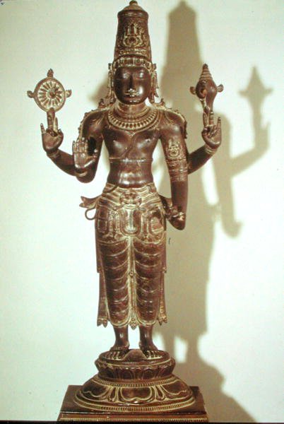 Vishnu, from Southern India by School Indian