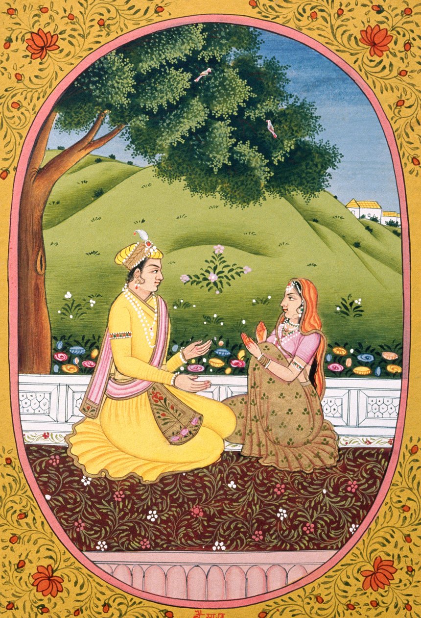 Year Calendar Picture & Painting for a Hindu Month Baisakh, India by School Indian