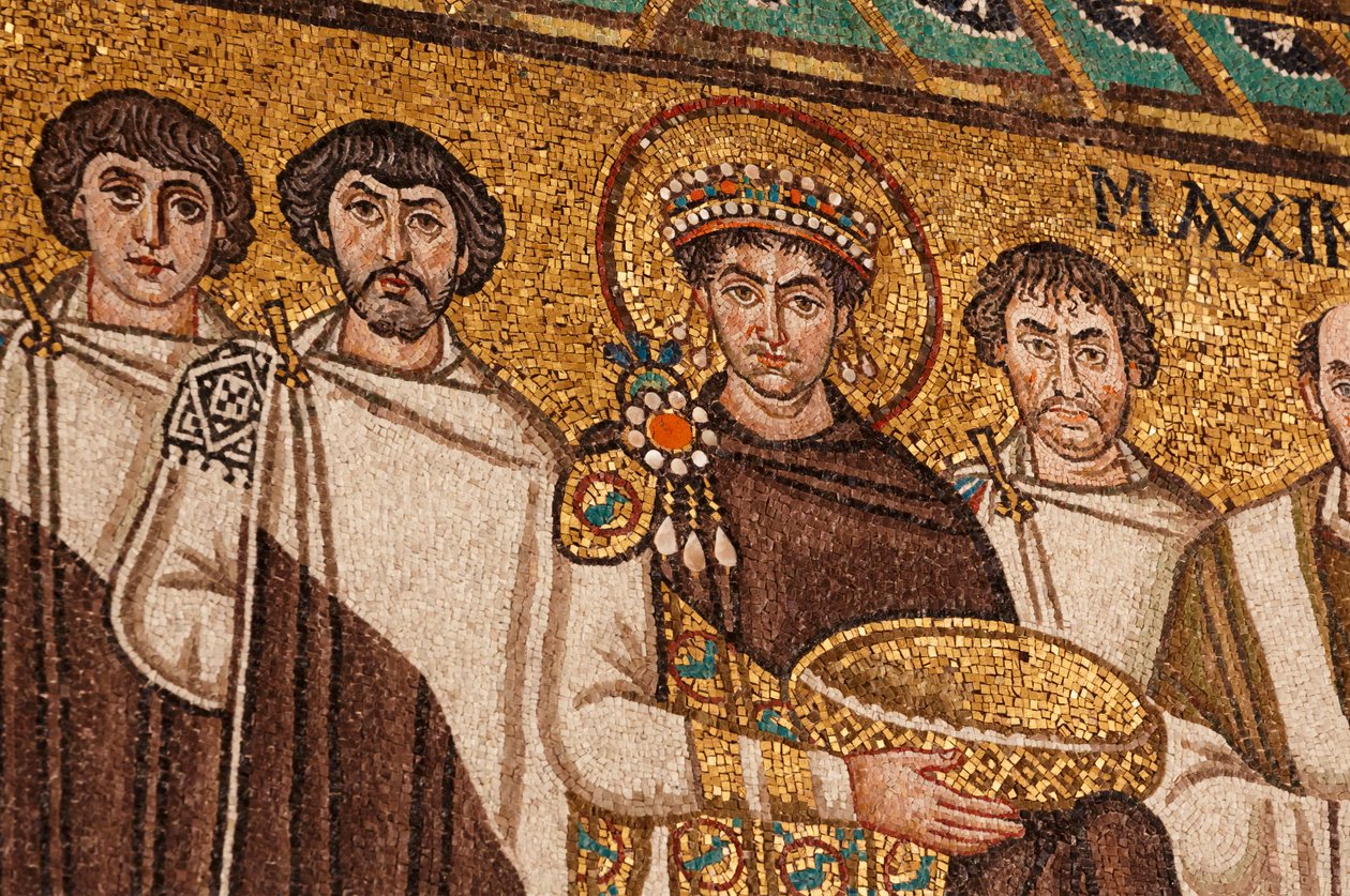 Emperor Justinian I by School Italian