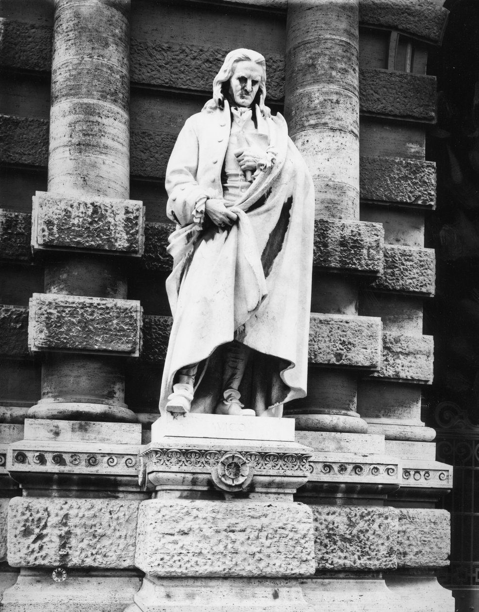 Statue of Giambattista Vico (1668-1744) by School Italian