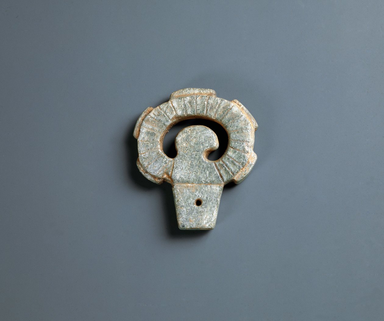 Flint weapon handle, Jomon period 10000-300 BC by Japanese School