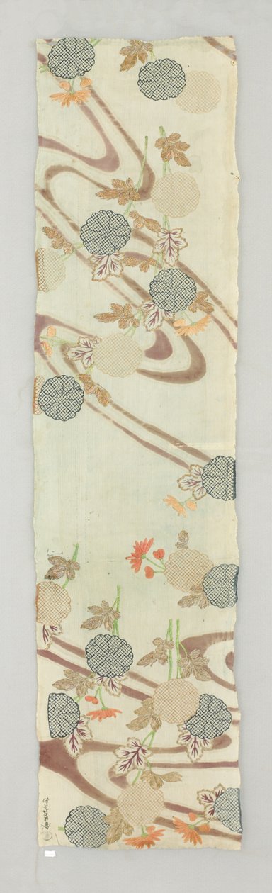 Kimono Fragment by Japanese School