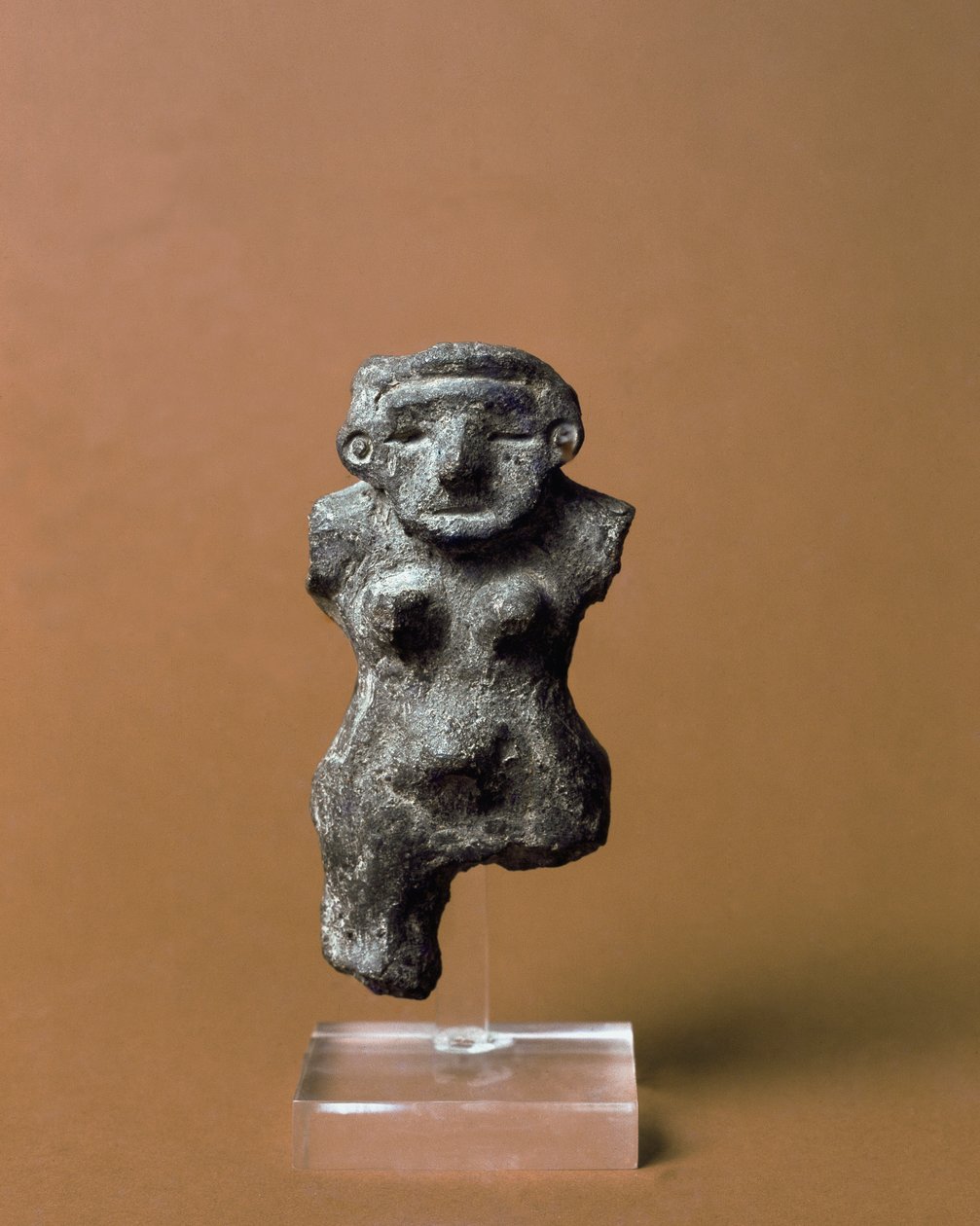 Terracotta woman from Chiba, Jomon period 13th-10th century BC by Japanese School