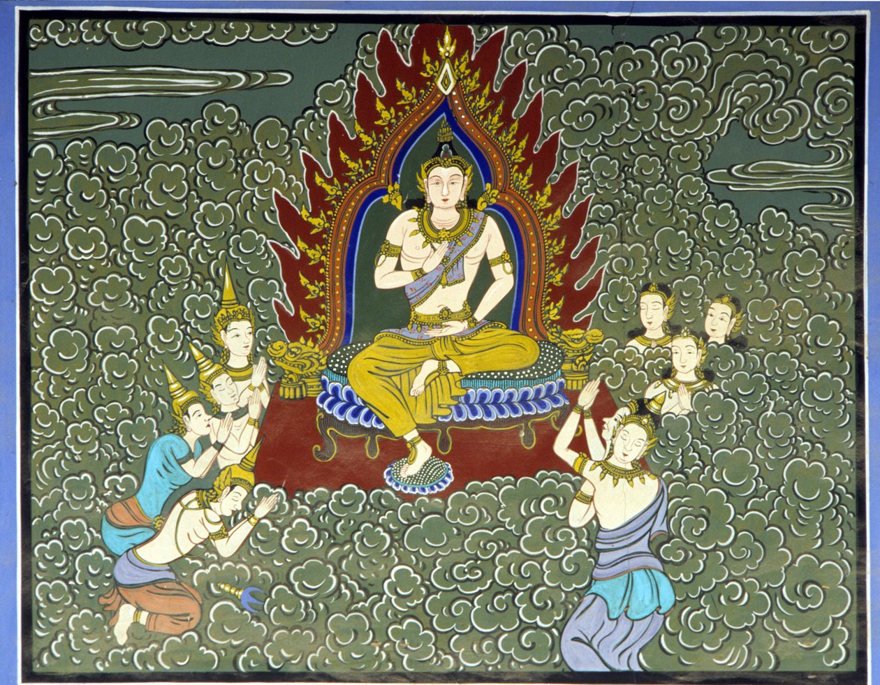Adoration of the Buddha by School Korean