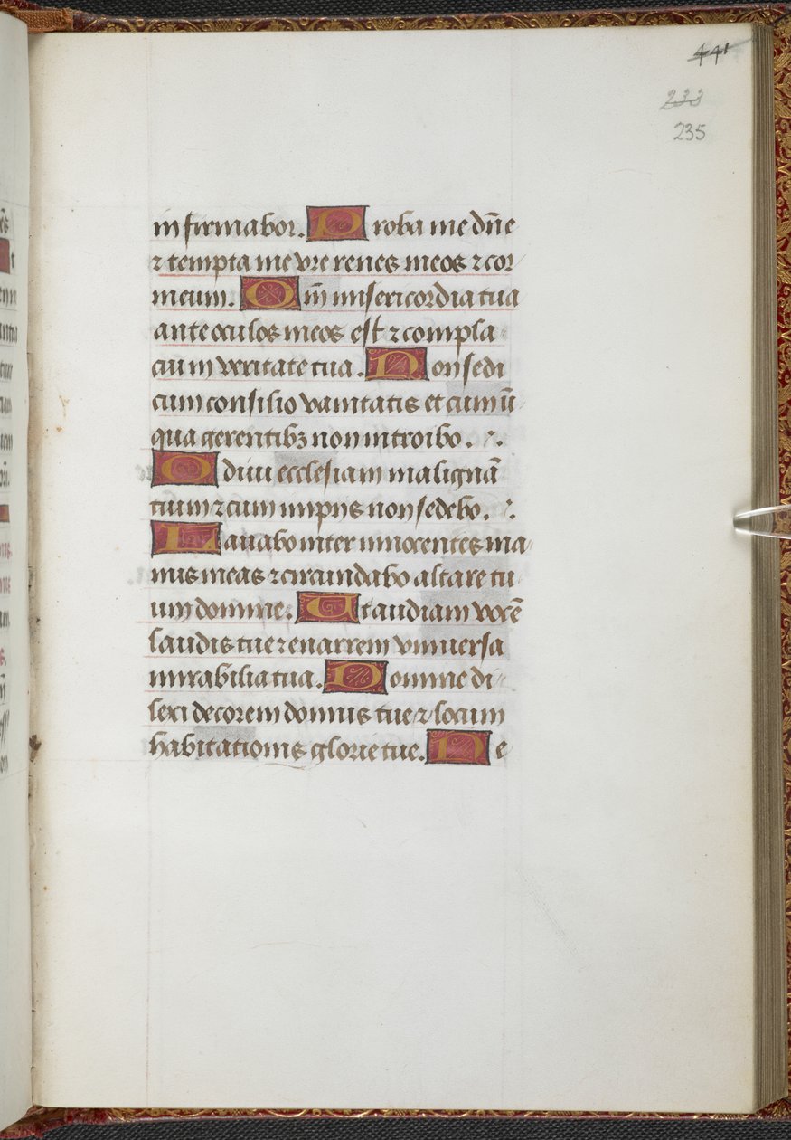 Book of Hours, Use of Sarum (