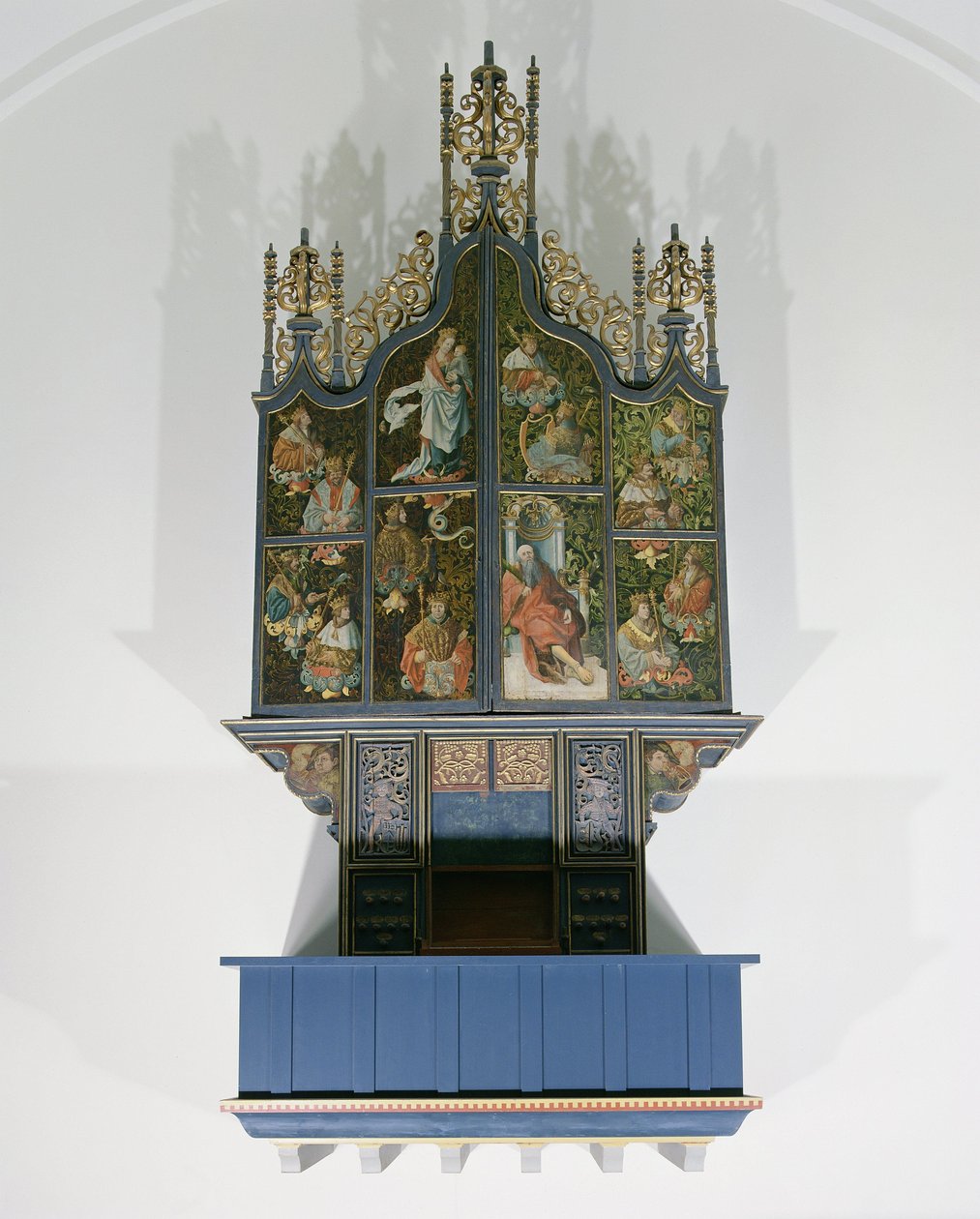 Painted organ by School Netherlandish
