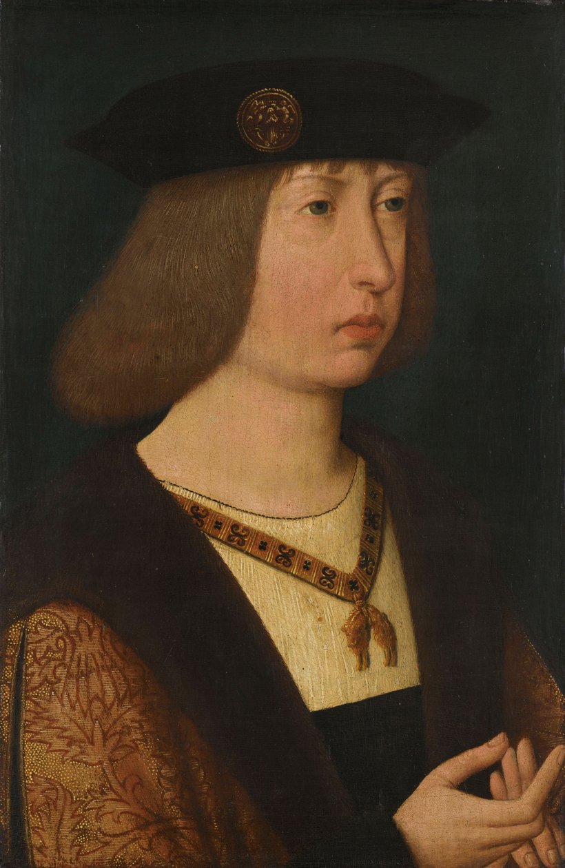 Portrait of Philip the Fair, Duke of Burgundy by School Netherlandish