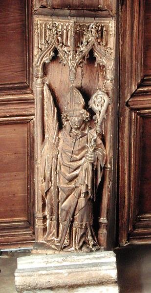 St. Augustine, one of the Four Latin Fathers of the Church by School Netherlandish