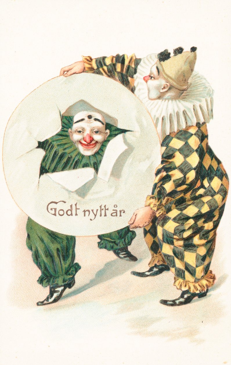 Norwegian New Year Card by School Norwegian