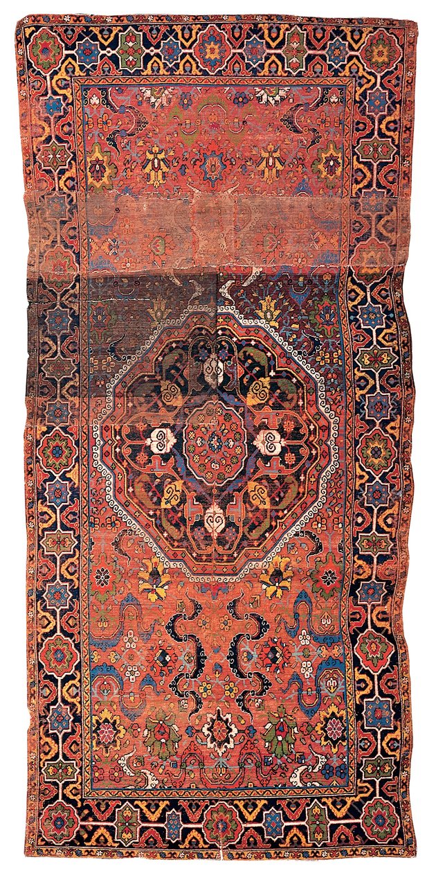 Medallion carpet, probably Persian Kurdistan, late 17th or early 18th century by School Persian