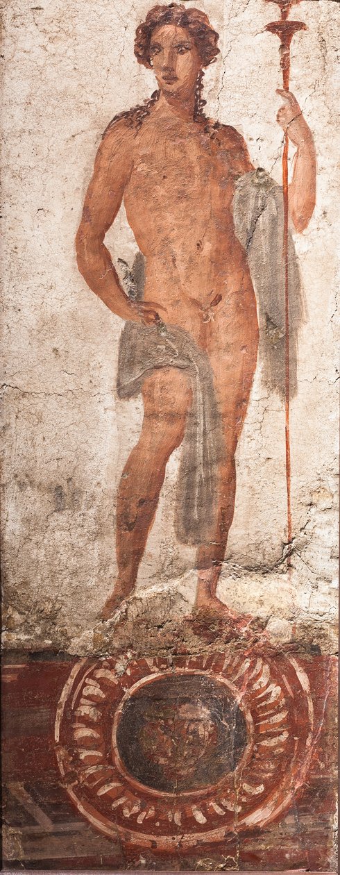 Coronation Male Figure, Herculaneum by School Roman