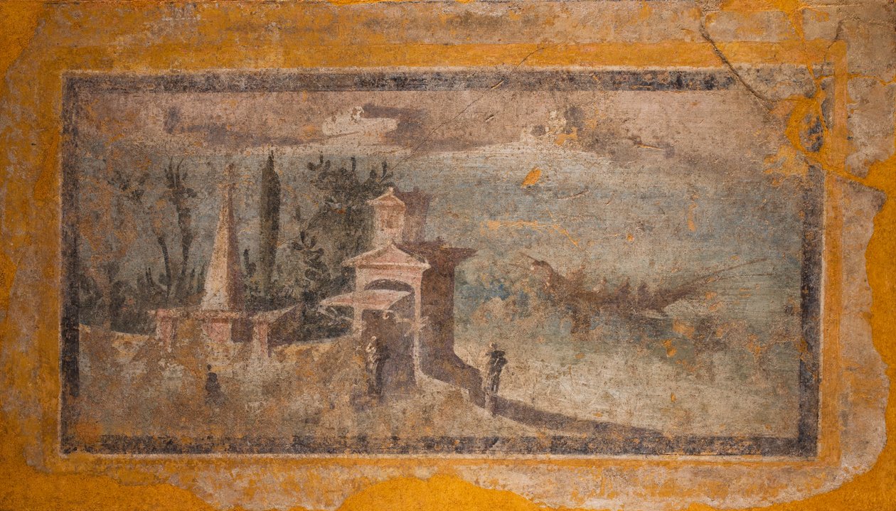 Maritime Landscape, Boscoreale by School Roman