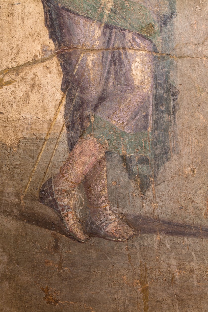 Meleager and Atalanta, Pompeii by School Roman