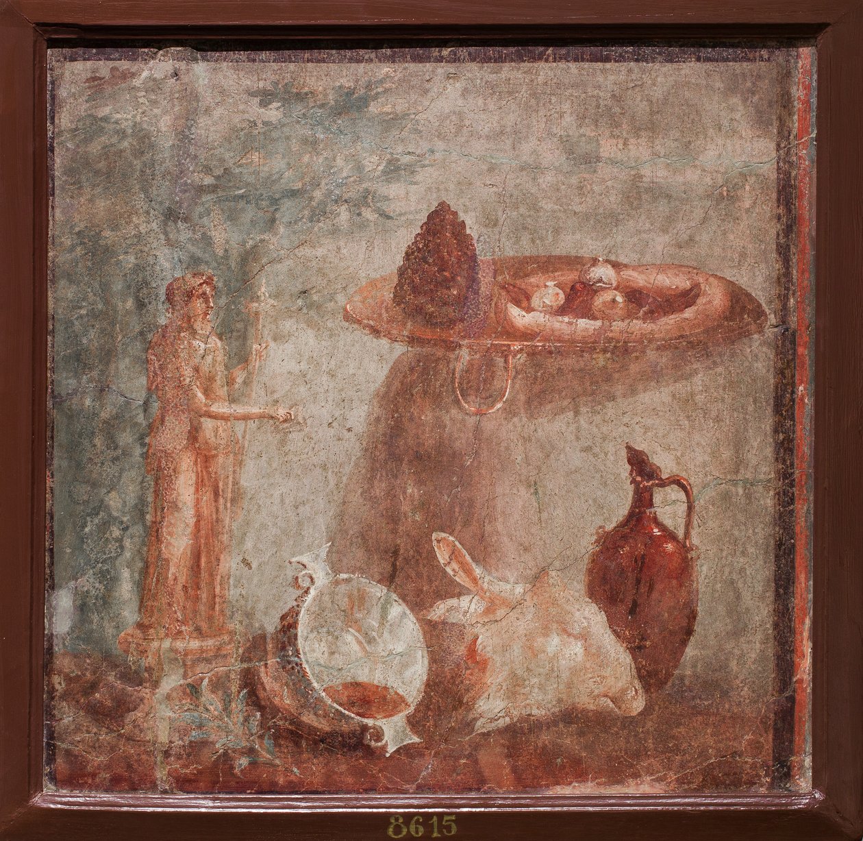 Statue of Dionysus, Goat