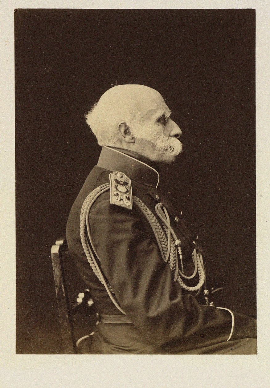 Portrait of Count Fyodor Petrovich Litke (1797-1882) by School Russian