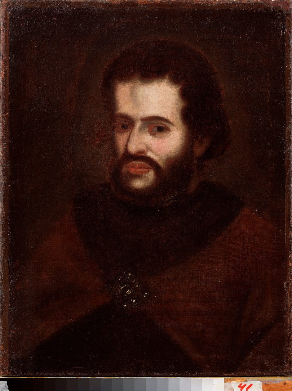 Portrait of Tsar Ivan V Alexeyevich by School Russian