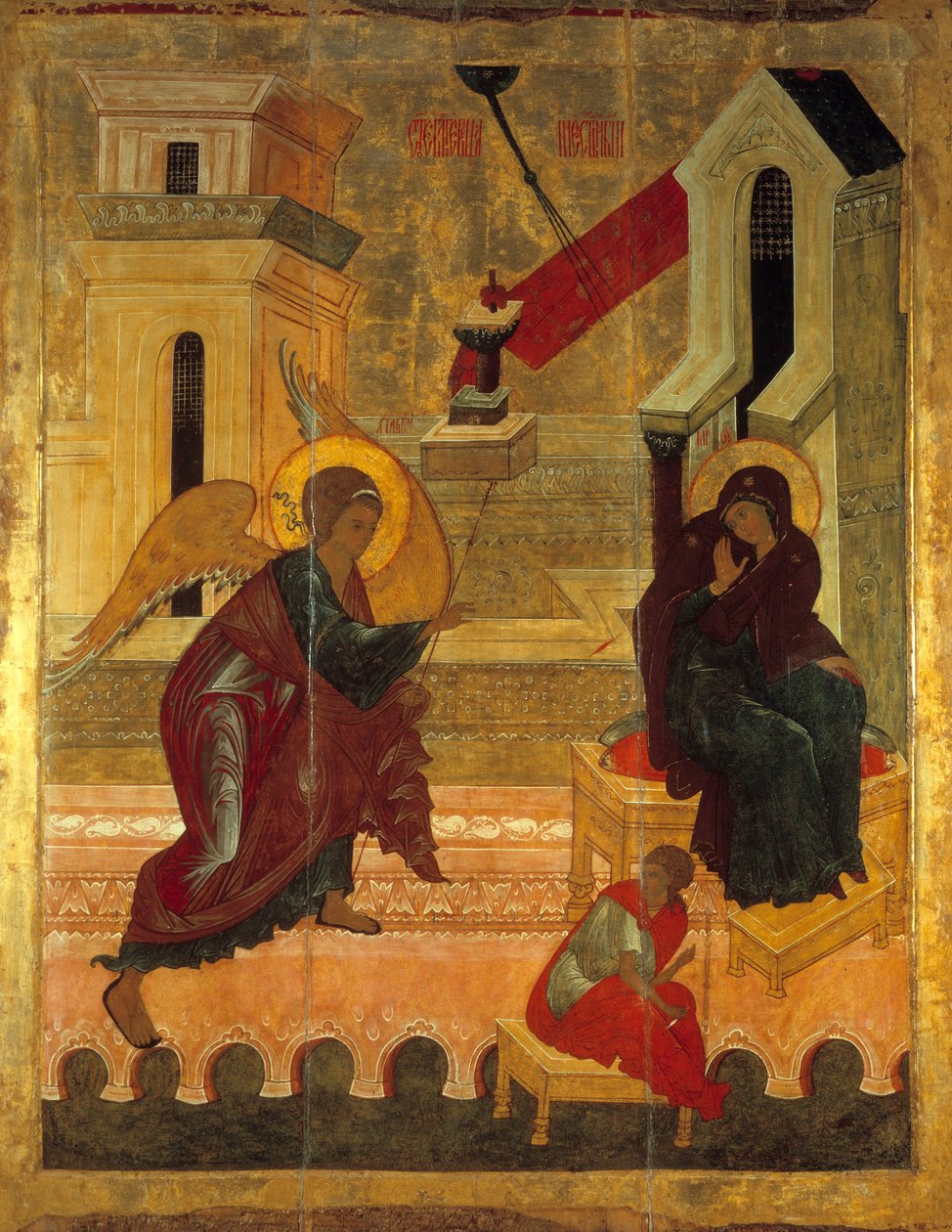 The Annunciation by School Russian