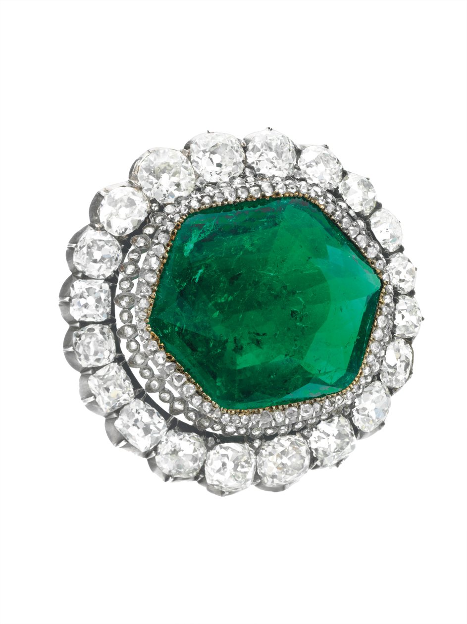 The Catherine the Great Brooch, Mid 18th Century by School Russian