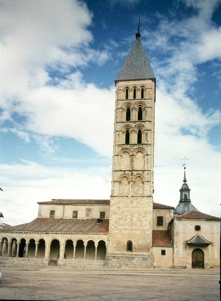 Exterior of the Church of San Estaban by School Spanish