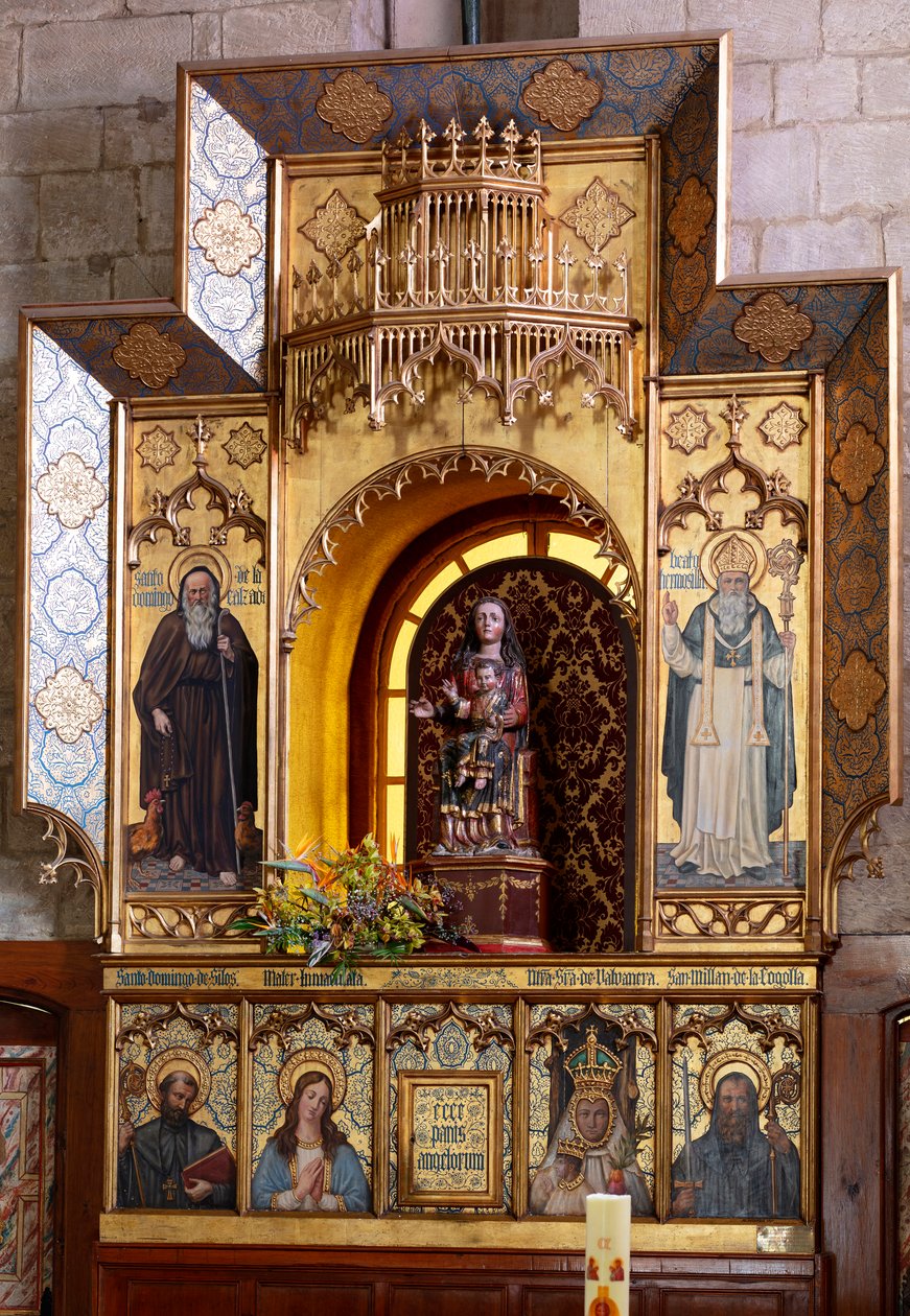 Hermitage (Ermita de Nuestra Señora de La Plaza). Interior. Altar by School Spanish