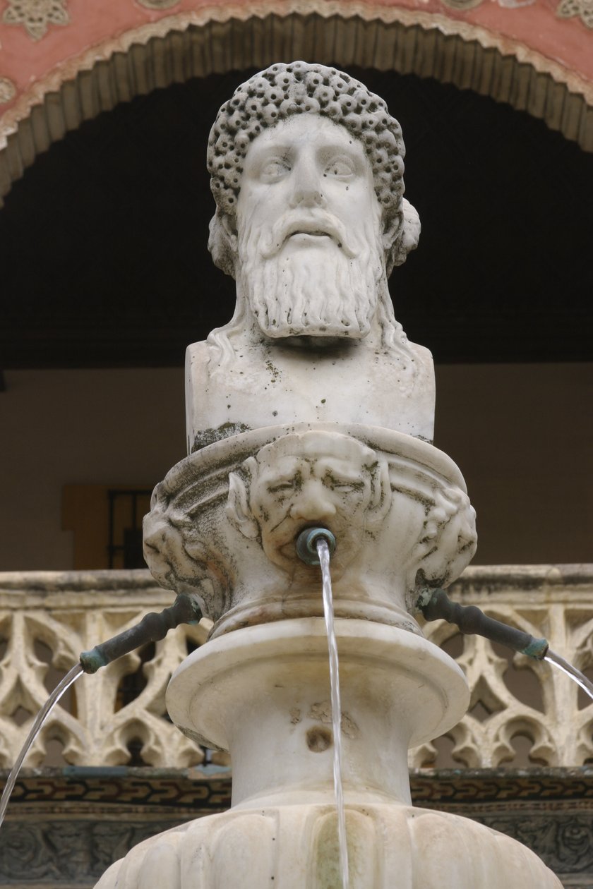 Janus Fountain by School Spanish