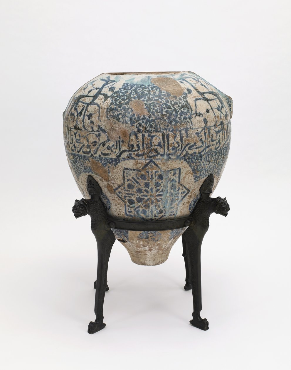 The Alhambra Vase, Nasrid dynasty, late 14th-early 15th century by School Spanish