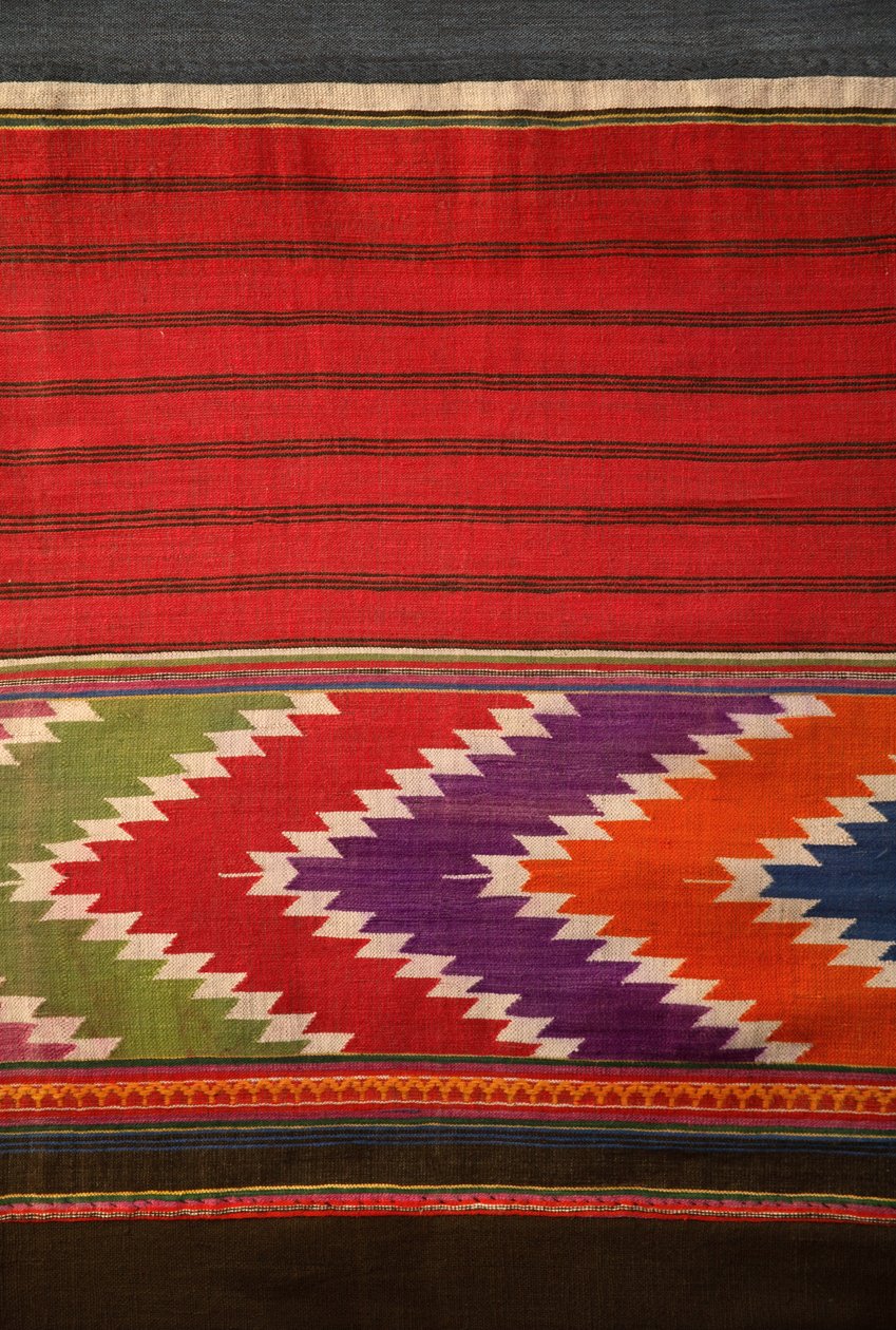 Detail of Tai Lu fabric by School Thai