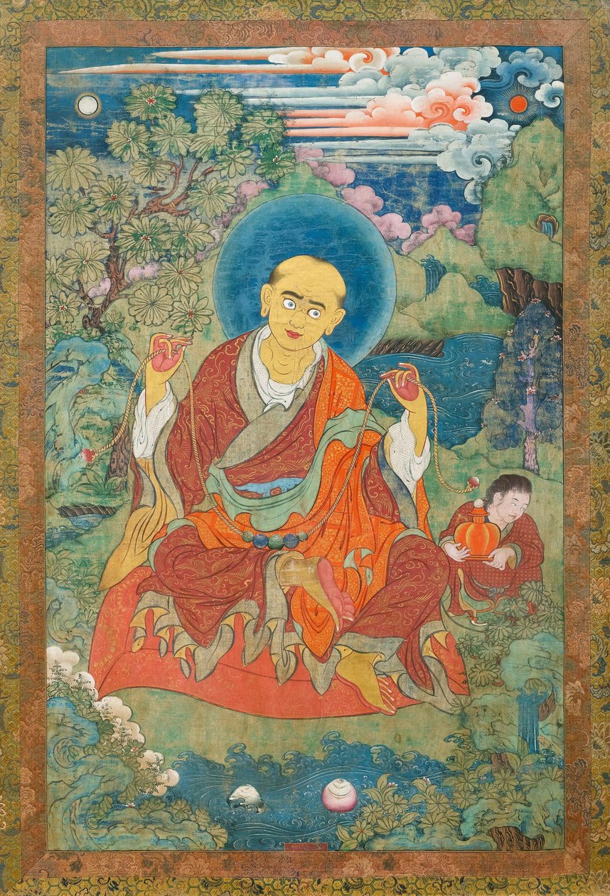 The Arhat Kanakavatsa by School Tibetan