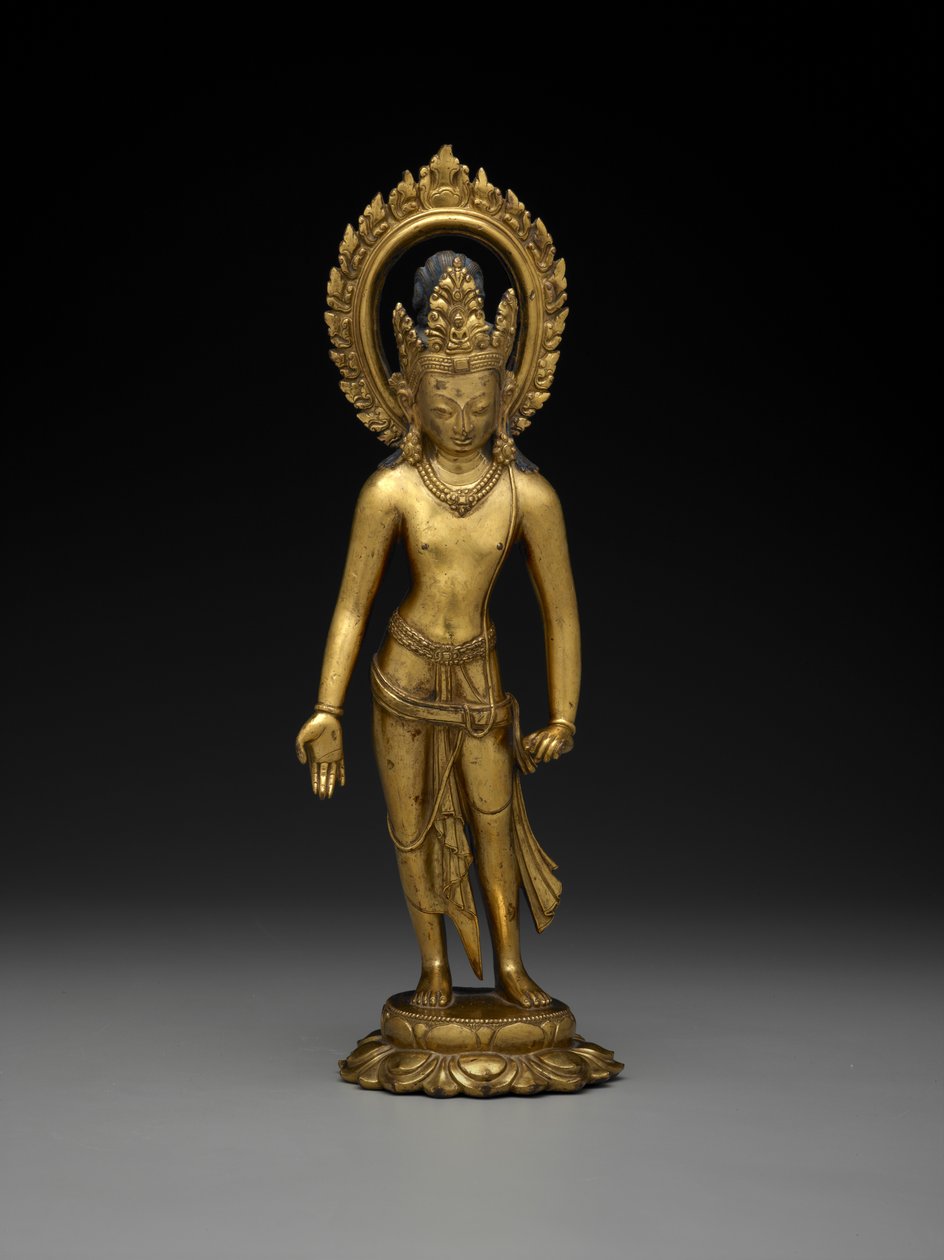 Padmapani, 8th or 9th century by School Tibetan