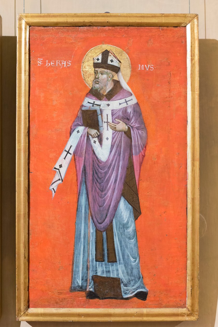 Saint Erasmus by School Veneto Byzantine